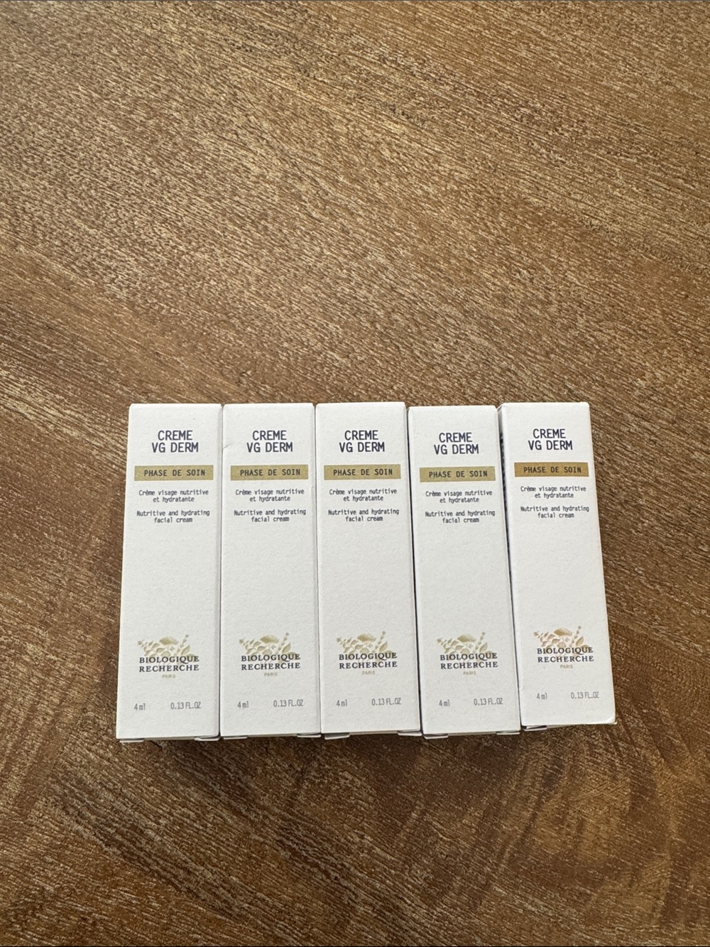 NEW Nourishing Creme VG Derm by Biologique Recherche Sample Set of 5